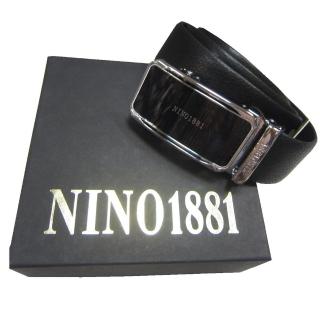 【18NINO81】皮帶紳士自動扣西裝皮帶(100%皮最大42腰戴妥為外穿型附品牌高階禮盒)