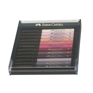 【Faber-Castell】輝柏 PITT 藝術筆12色 膚色系 / 盒 267424