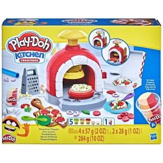【PLAYDOH 培樂多】廚房系列 窯烤披薩遊戲組 F4373