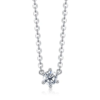 【點睛品】Daily Luxe 炫幻小星光 18K金鑽石項鍊