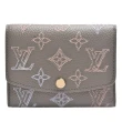 【Louis Vuitton 路易威登】M82742 Victorine系列Mahina小牛皮三折暗釦短夾(灰色)