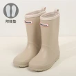 【OSOMESHOES】兒童雨鞋 高筒雨鞋 雨靴 輕量防水 防滑耐磨底 女童鞋 男童鞋(五色可選 N7303 奧森)