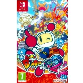 【Nintendo 任天堂】NS SWITCH 超級轟炸超人 R 2 SUPER BOMBERMAN R 2(中英日文歐版)