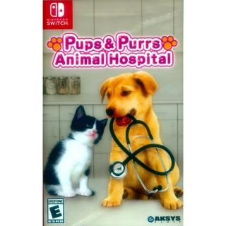 【Nintendo 任天堂】NS SWITCH 貓貓狗狗動物醫院 Pups and Purrs Animal Hospital(英文美版 汪汪喵喵)