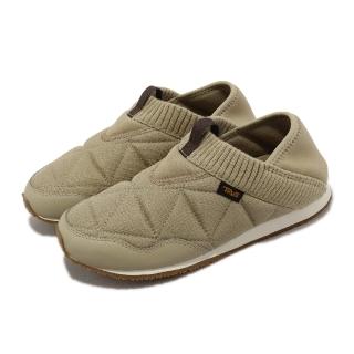 【TEVA】麵包鞋 W ReEmber 女鞋 棕 防潑水 套入式 懶人鞋 防撕裂鞋面 戶外 休閒鞋(1125471INCN)