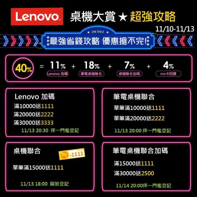 Lenovo】i5六核商用電腦(Neo 50t/i5-12400/16G/512G SSD/W11P) - momo