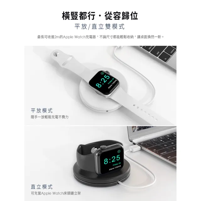 充電支架組【Apple】Apple Watch S9 GPS 41mm(鋁金屬錶殼搭配運動型錶環)