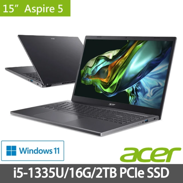 Acer 宏碁 15.6吋13代i5特仕筆電(Aspire5