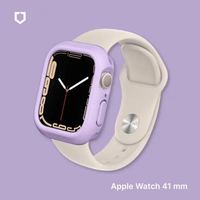 犀牛盾錶殼組【Apple】Apple Watch S9 GPS 41mm(鋁金屬錶殼搭配運動型錶環)