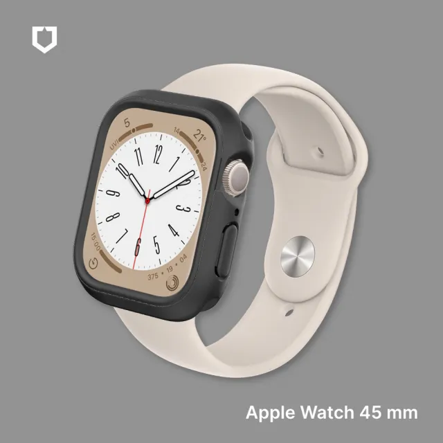 犀牛盾錶殼組【Apple】Apple Watch S9 GPS 45mm(鋁金屬錶殼搭配運動型錶帶)