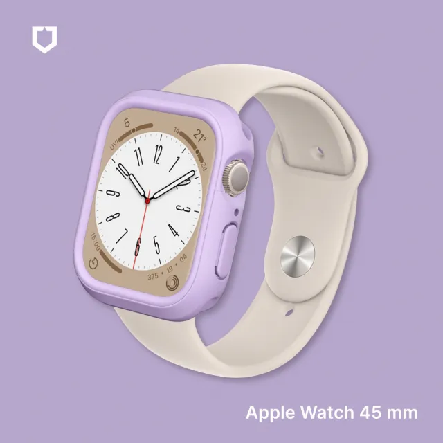 犀牛盾錶殼組【Apple】Apple Watch S9 GPS 45mm(鋁金屬錶殼搭配運動型錶環)