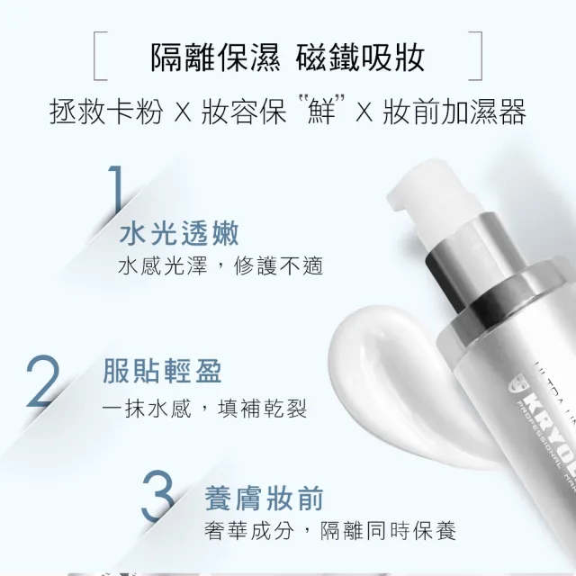 【KRYOLAN 歌劇魅影】保濕隔離乳60ml(底妝磁鐵)