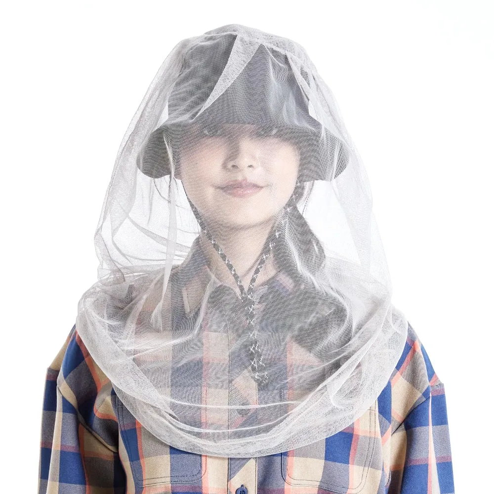 【ADISI】超透視防蚊防蜂頭罩 AS24014(防蚊套 防蜂網罩 防蚊蟲紗網面罩)