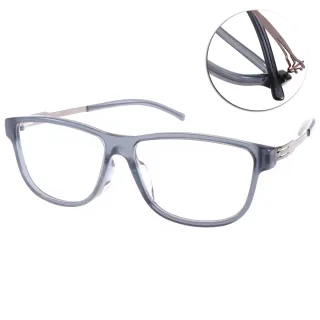 【ic!berlin】方框光學眼鏡 德國薄鋼(透藍#BUS 114 SEGLERWEG BRONZE)