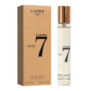 【LOEWE 羅威】7 Sport 羅威運動男性淡香水 15ml 噴式隨身香(平行輸入)