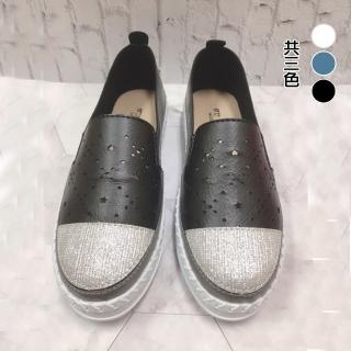 【K.W.】現貨幻影情人臺灣精品鞋手工固定伸縮帶系列鞋(帆布/亮鑽/ 樂福鞋/休閒鞋)