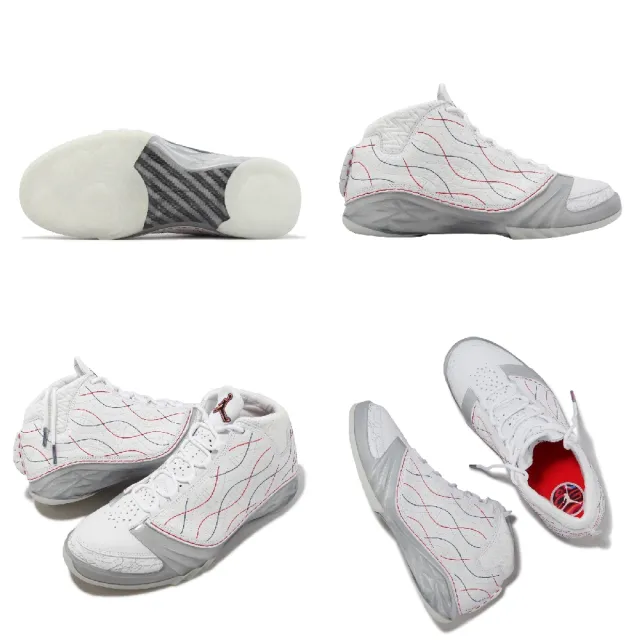 【NIKE 耐吉】休閒鞋 Air Jordan 23 Retro 男鞋 白 銀 Mid-Autumn Festival(FV3621-140)