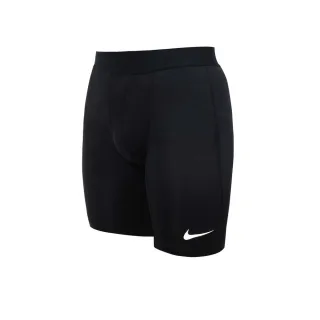 【NIKE 耐吉】男緊身短褲-DRI-FIT 慢跑 路跑 瑜珈 有氧 運動短褲 黑白(FB7964-010)