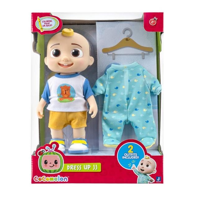 【CoComelon 可可瓜】JJ 換裝玩偶