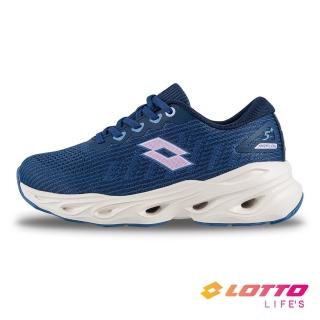 【LOTTO】女 AIRFLOW5plus 風動跑鞋(星幕藍-LT4AWR5296)