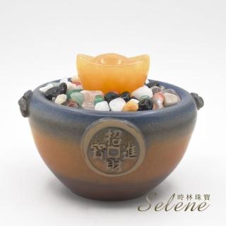 【鑫運來】◎招財進寶聚寶陶盆S(開運必備)