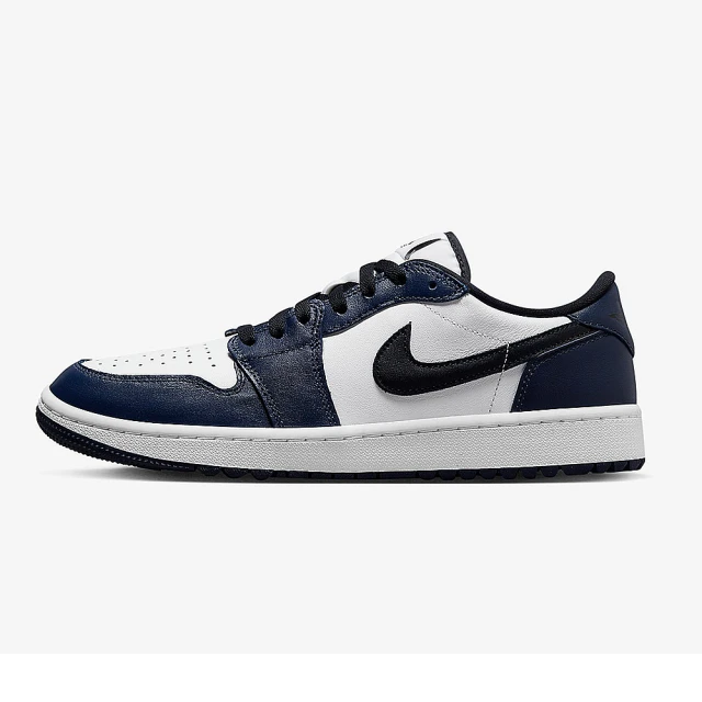 NIKE 耐吉NIKE 耐吉 高爾夫球鞋 休閒 低筒 喬丹 男鞋 Air Jordan 1 Low OG Golf Midnight Navy 深藍(DD9315-104)