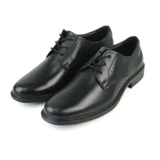【PEGADA】巴西真皮綁帶德比鞋 黑色(125355-BL)