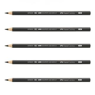 【Faber-Castell】輝柏 水墨素描鉛筆HB/2B/4B/6B/8B 6支入 / 盒 117800/117802/117804/117806/117808