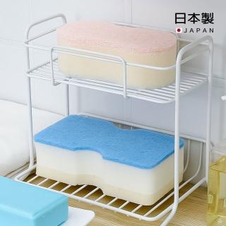 【寶盒百貨】日本製 男性 女性 兩用浴球 專用洗澡海綿(雙面沐浴海綿 抗菌 防臭 KOKUBO)