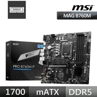 【MSI 微星】PRO B760M-P 主機板