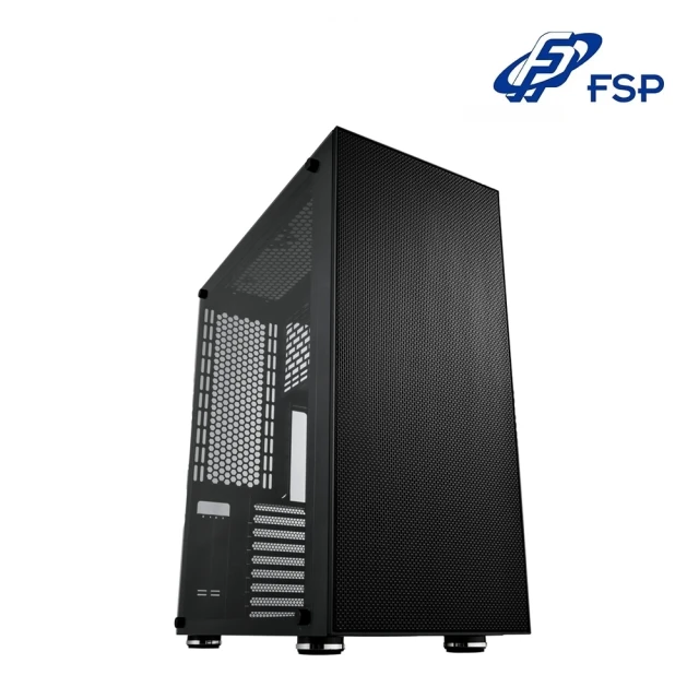 FSP 全漢 全漢 CUT593 E-ATX 電腦機殼(黑色