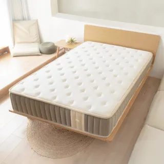 【LoveFu】撐腰樂眠床2-特大雙人7尺(涼感支撐/獨立筒床墊/硬床推薦/贈保潔墊)