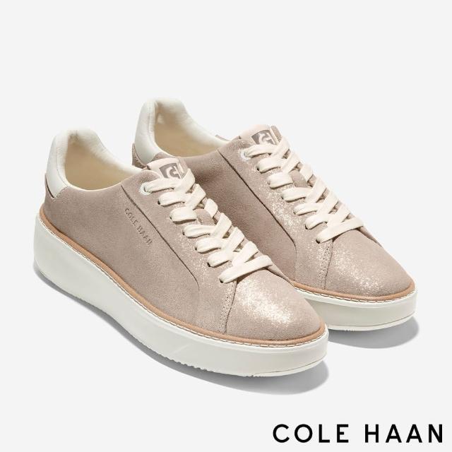 【Cole Haan】GP TOPSPIN SNEAKER 輕盈靈活 真皮休閒運動女鞋(W27401)