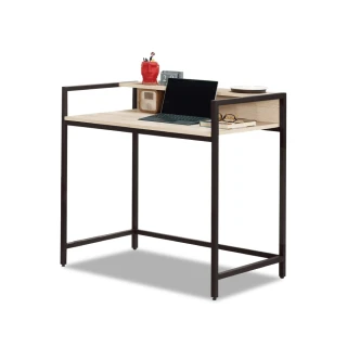 【ASSARI】塔利斯3尺鐵架書桌(寬90x深60x高90cm)