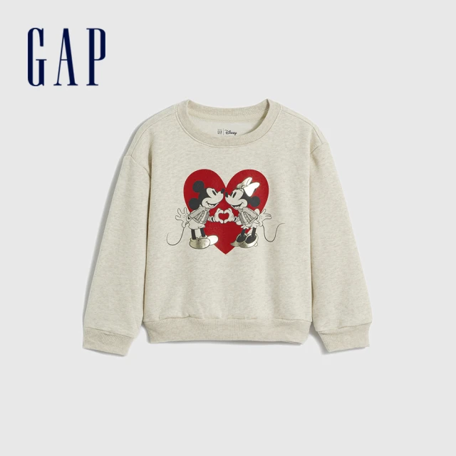 GAP 兒童裝 Gap x DAP聯名 Logo印花刷毛帽T