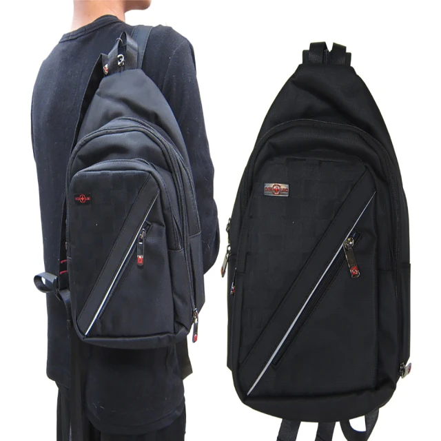 OverLand 單肩後背包中小容量主袋+外袋共四層360度