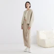 【GAP】女裝 商務寬鬆西裝褲-米色(890002)