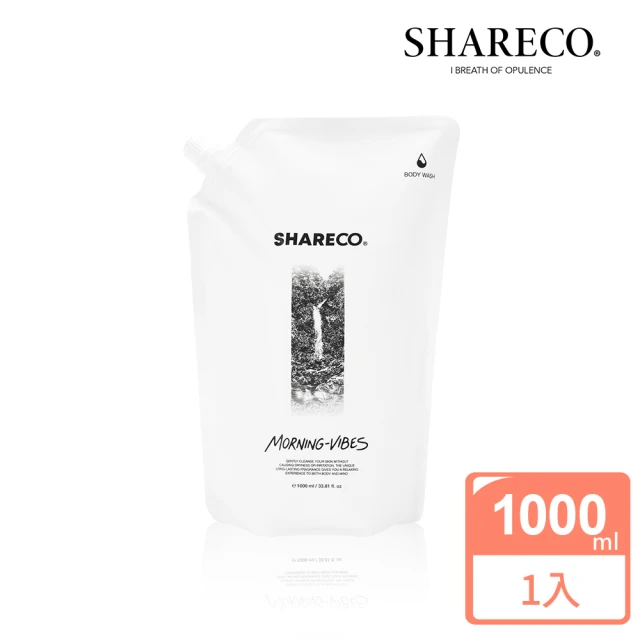 【SHARECO】香氛沐浴膠補充包(1000ml/沐浴乳補充包)