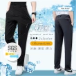 【Billgo】*現貨*】SGS認證超輕薄滑面涼感彈力鬆緊腰長褲2款3色 戶外休閒(XL-8XL超大碼、機能款)