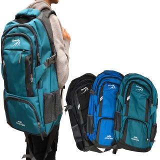 【SNOW.bagshop】後揹包超大量二主袋+外袋共五層40L防水尼龍A4資夾瓶外袋腰胸釦