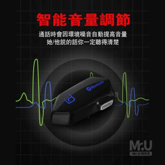 【Senho 森活科技】MOTO A2S 機車安全帽 藍牙耳機 藍芽5.2(安全帽耳機 機車藍牙耳機)