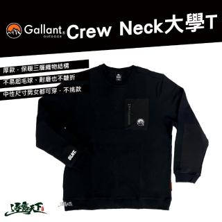 【Gallant】大學T(休閒 Polygiene 銀離子技術 寬鬆 長袖 露營 逐露天下)