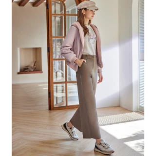 【H2O】三角釦絆裝飾褲 #3658012(綠/莓紅色)