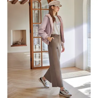 【H2O】三角釦絆裝飾褲 #3658012(綠/莓紅色)