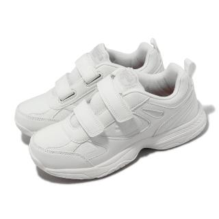 【SKECHERS】工作鞋 Dighton-Kistler 女鞋 白 全白 記憶鞋墊 抗滑 防觸電 皮革 休閒鞋(108149-WHT)
