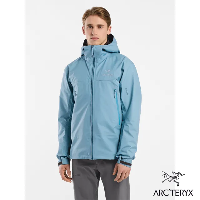 【Arcteryx 始祖鳥官方直營】男 Beta 防水外套(快樂藍)