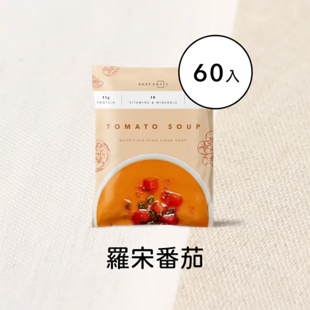 【Body Goals】高纖營養輕食餐  60入組 29-30G/包