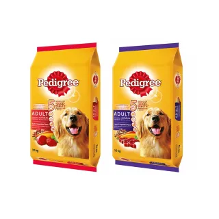 【Pedigree 寶路】成犬乾糧 10kg 大包裝 寵物/狗飼料/狗食