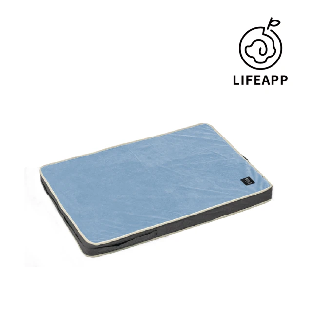 LIFEAPP 徠芙寶LIFEAPP 徠芙寶 經典絨布睡墊M+經典透氣布套M(寵物緩壓睡墊、小型犬適用)