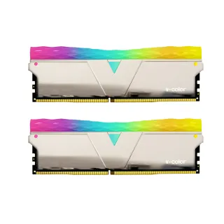 【v-color 全何】Prism Pro RGB DDR4 3600 64GB kit 32GBx2(桌上型超頻記憶體)